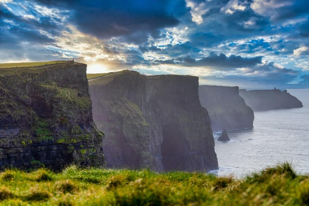 Irland mit dem Wohnmobil Klippen