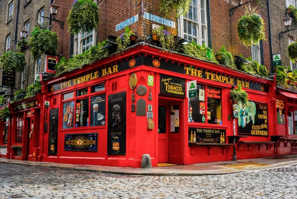 Irland mit dem Wohnmobil Temple Bar