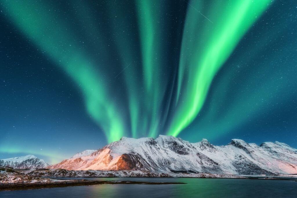 Wohnmobilurlaub Europa Norwegen Polarlichter